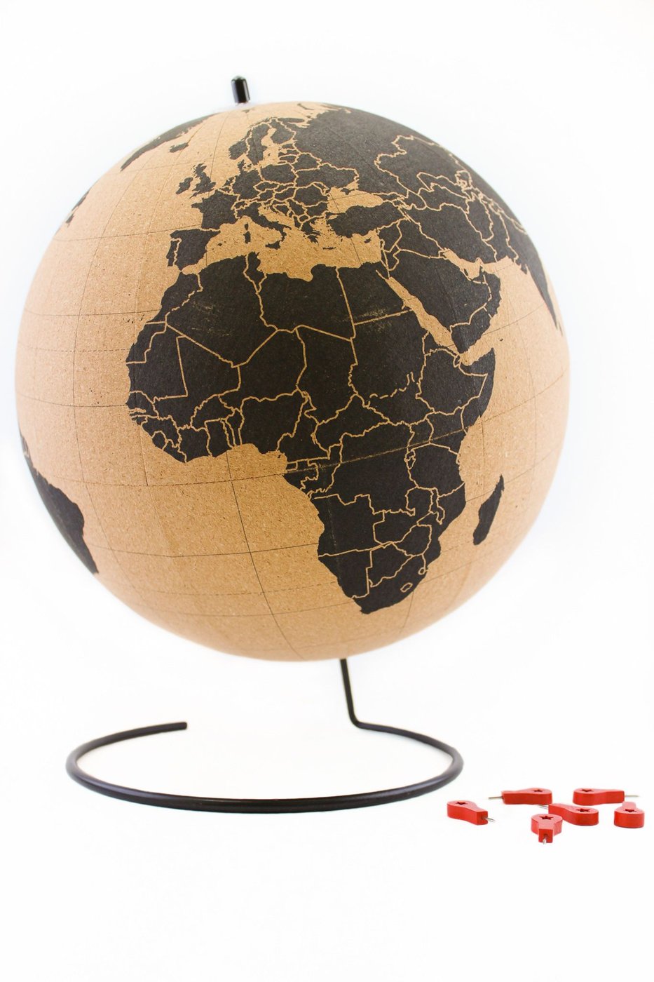 Globo terráqueo corcho 25Ø - imagen 4